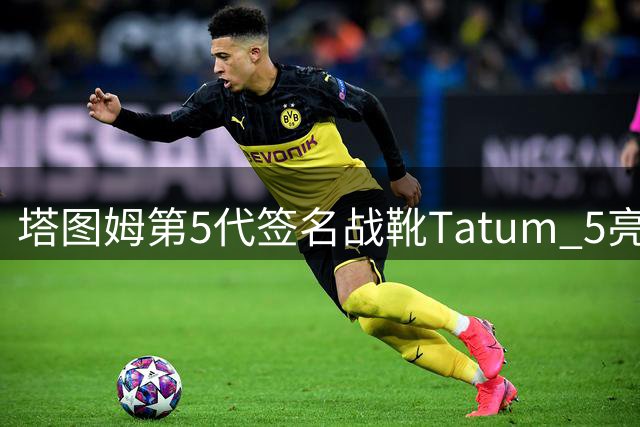 塔图姆第5代签名战靴Tatum 5亮相 中国首发出售日期敲定